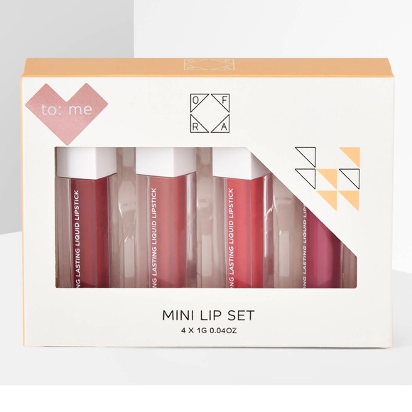 NIB OFRA Cosmetics To: Me Mini Liquid Lipstick
